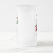 Bell Ringing Black Santa Claus Matglas Bierpul (Center)