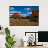 Bell Rock and Courthouse Butte 6533 Poster (Thuiskantoor)