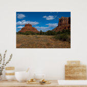Bell Rock and Courthouse Butte 6533 Poster (Keuken)