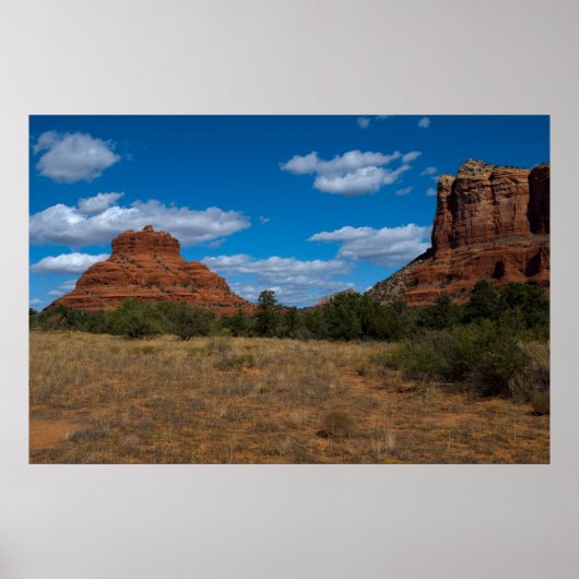 Bell Rock and Courthouse Butte 6533 Poster (Voorkant)