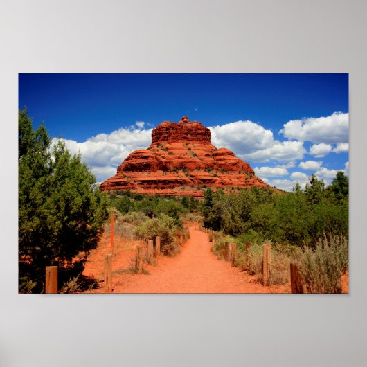 Bell Rock in Sedona, Arizona Verenigde Staten Poster (Voorkant)