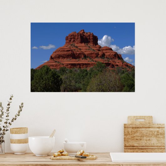 Bell Rock in Sedona AZ 087 Poster (Keuken)