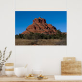 Bell Rock in Winter 2001 Poster (Keuken)