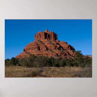 Bell Rock in Winter 2001 Poster