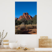 Bell Rock in Winter 2021 Poster (Keuken)