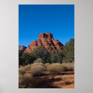 Bell Rock in Winter 2021 Poster