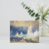 Bell Rock Lighthouse Joseph Mallord William Turner Briefkaart (Staand voorkant)