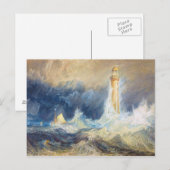 Bell Rock Lighthouse Joseph Mallord William Turner Briefkaart (Voorkant / Achterkant)