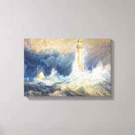 Bell Rock Lighthouse Joseph Mallord William Turner Canvas Afdruk