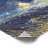 Bell Rock Lighthouse Joseph Mallord William Turner Poster (Hoek)