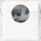 Bell Rock Lighthouse Ronde Sticker (Tas)