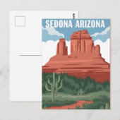 Bell Rock, Sedona, Arizona Briefkaart (Voorkant / Achterkant)