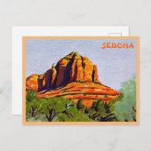 Bell Rock, Sedona, Arizona schilderij Briefkaart (Voorkant / Achterkant)