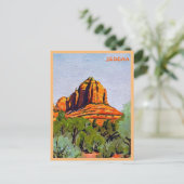 Bell Rock, Sedona, Arizona schilderij Briefkaart (Staand voorkant)