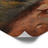 Bell Rock Sedona Arizona Schilderij Kunst Print Po (Hoek)