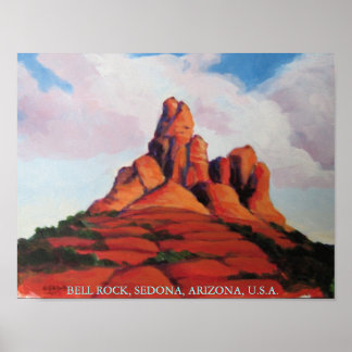 Bell Rock, Sedona, Arizona, VS Poster