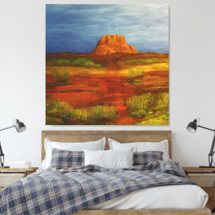 Bell Rock Sedona Canvas Afdruk