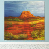 Bell Rock Sedona Canvas Afdruk (Insitu (Houten vloer))