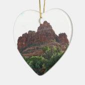 Bell Rock Sedona Keramisch Ornament (Links)