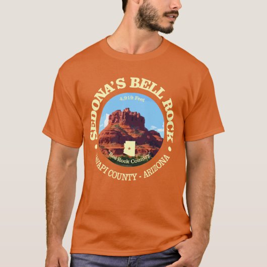 Bell Rock Sedona T-shirt (Voorkant)