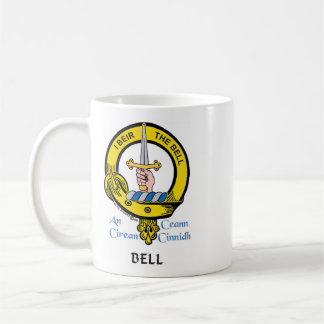 BELL Scottish Clan Crest Coffee Mok