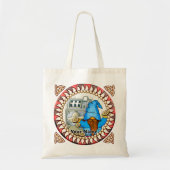 Bell slots gnome tote bag (Voorkant)