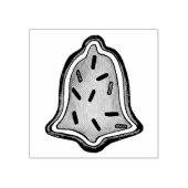 Bell Sugar Cookie Sprinkles Kerstbakken Rubberstempel (Afrduk)