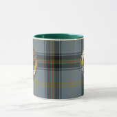 Bell Tartan & Badge Mok (Midden)