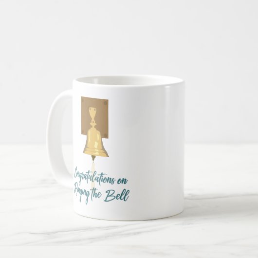 Bell tegen kanker, eindbehandeling koffiemok (Voorkant links)