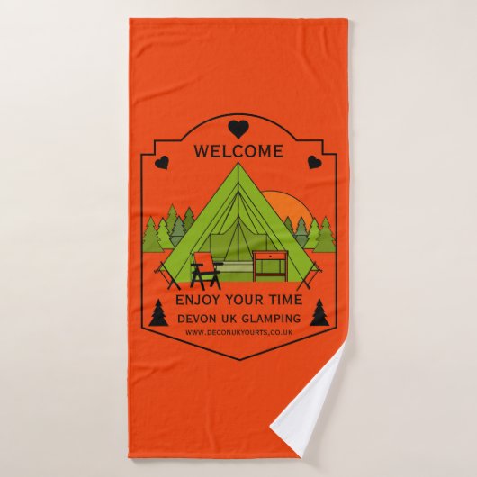 Bell Tent Glamping Business Badhanddoek (Badhanddoek)