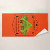 Bell Tent Glamping Business Badhanddoek (Badhanddoek)