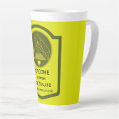 Bell Tent Glamping Business Latte Mok (Rechterhoek)