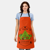 Bell Tent Glamping Business Schort (Gedragen)