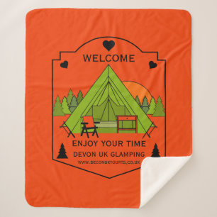 Bell Tent Glamping Business Sherpa Deken
