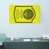 Bell Tent Glamping Business Spandoek (Beurs)