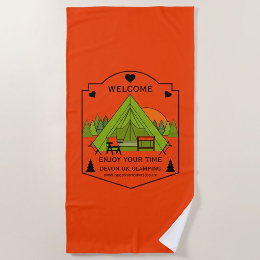 Bell Tent Glamping Business Strandlaken (Voorkant)