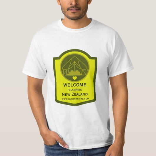 Bell Tent Glamping Business T-shirt (Voorkant)