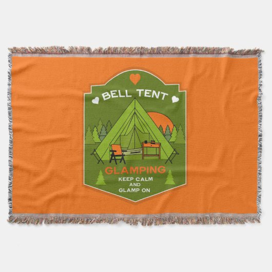 Bell Tent Glamping Deken (Voorkant)