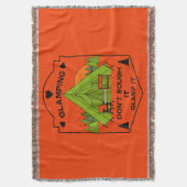 Bell Tent Glamping Deken (Voorkant Verticaal)