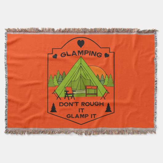 Bell Tent Glamping Deken (Voorkant)
