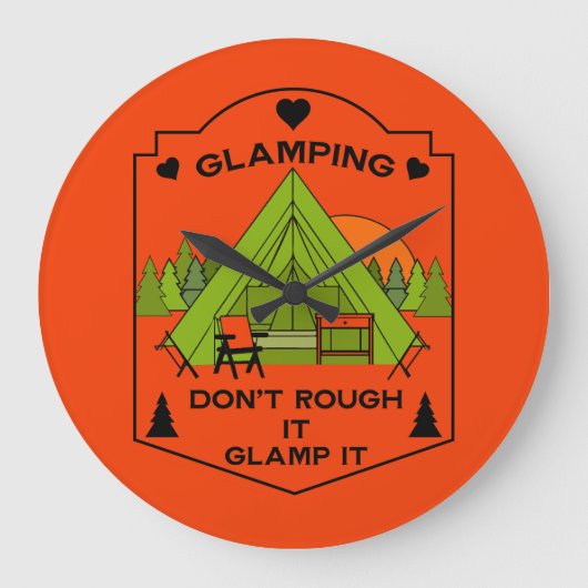 Bell Tent Glamping Grote Klok (Voorkant)
