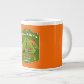 Bell Tent Glamping Grote Koffiekop (Voorkant rechts)