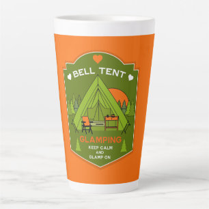 Bell Tent Glamping Latte Mok