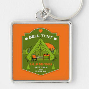 Bell Tent Glamping Sleutelhanger
