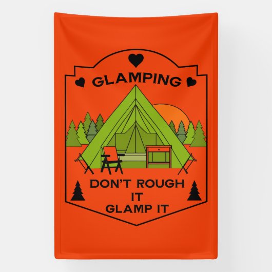 Bell Tent Glamping Spandoek (Verticaal)