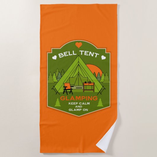 Bell Tent Glamping Strandlaken (Voorkant)