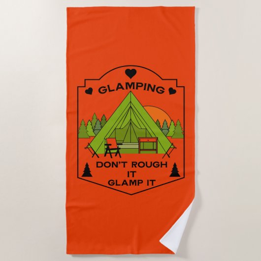 Bell Tent Glamping Strandlaken (Voorkant)