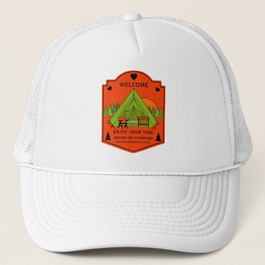 Bell Tent Glamping Zakelijke activiteit Trucker Pet (Voorkant)