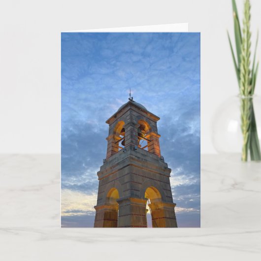 Bell Tower Athens Griekenland Kaart (Voorkant)