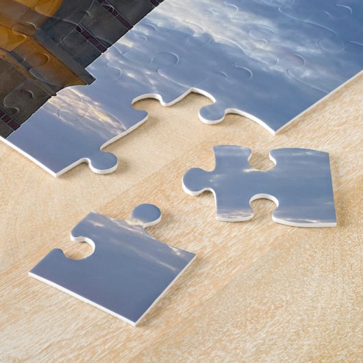 Bell Tower Athens Griekenland Legpuzzel (Zijkant)